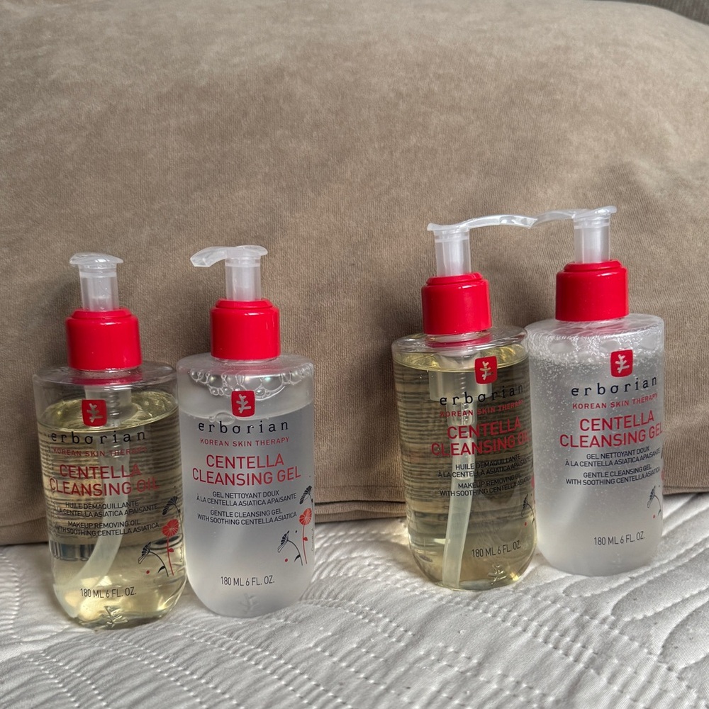 Erborian Cleansing Oil & Cleansing Gel Bundle